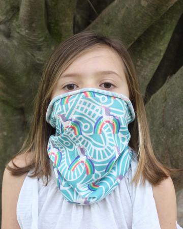 Pa&ntilde;uelo tubular sin costura.
