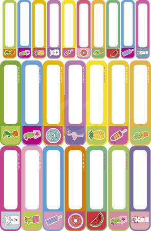 <p>Etiquetas termoadhesivas para poner nombre en la ropa. Pack de 24 etiquetas para ropa listas. 14 medianas y 10 minis.?Escribe el nombre con marcador permanente, colocala donde quieras que este?(bajo hoja protectora), plancha y listo.</p>

<p>&nbsp;</p>
