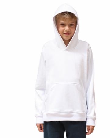 Chompa cerrada con capucha sin cord&oacute;n, bolsillo tipo canguro. Tela fleece perchado polialgod&oacute;n.&nbsp; Pu&ntilde;os y pretina en rib. Corte UNISEX.

&nbsp;
