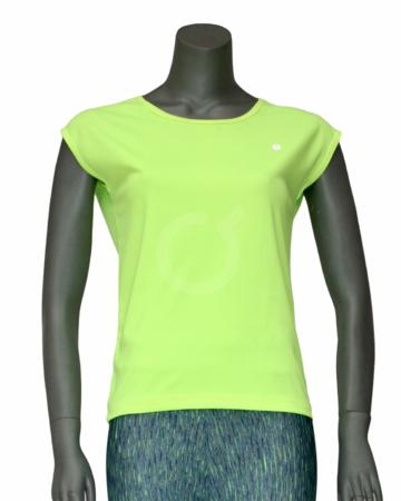 <p>Camiseta cuello redondo. Silueta amplia. Tela deportiva.</p>

<p> </p>
