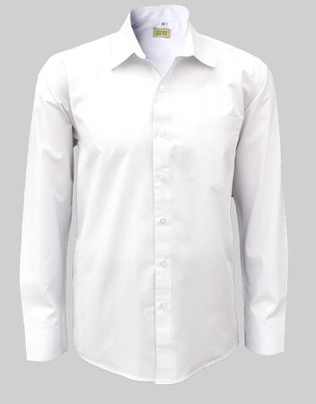 <p>Camisa manga larga. Blanco. Gabardina de camisa.</p>
