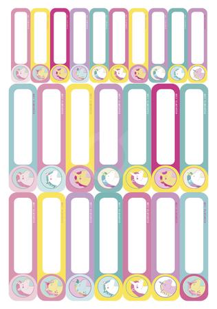 <p>Etiquetas termoadhesivas para poner nombre en la ropa. Pack de 24 etiquetas para ropa listas. 14 medianas y 10 minis.?Escribe el nombre con marcador permanente, colocala donde quieras que este?(bajo hoja protectora), plancha y listo.</p>

<p>&nbsp;</p>
