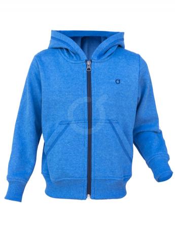 <p>Buzo con capucha y cierre visto. Bolsillos canguro. Fleece perchado.</p>
